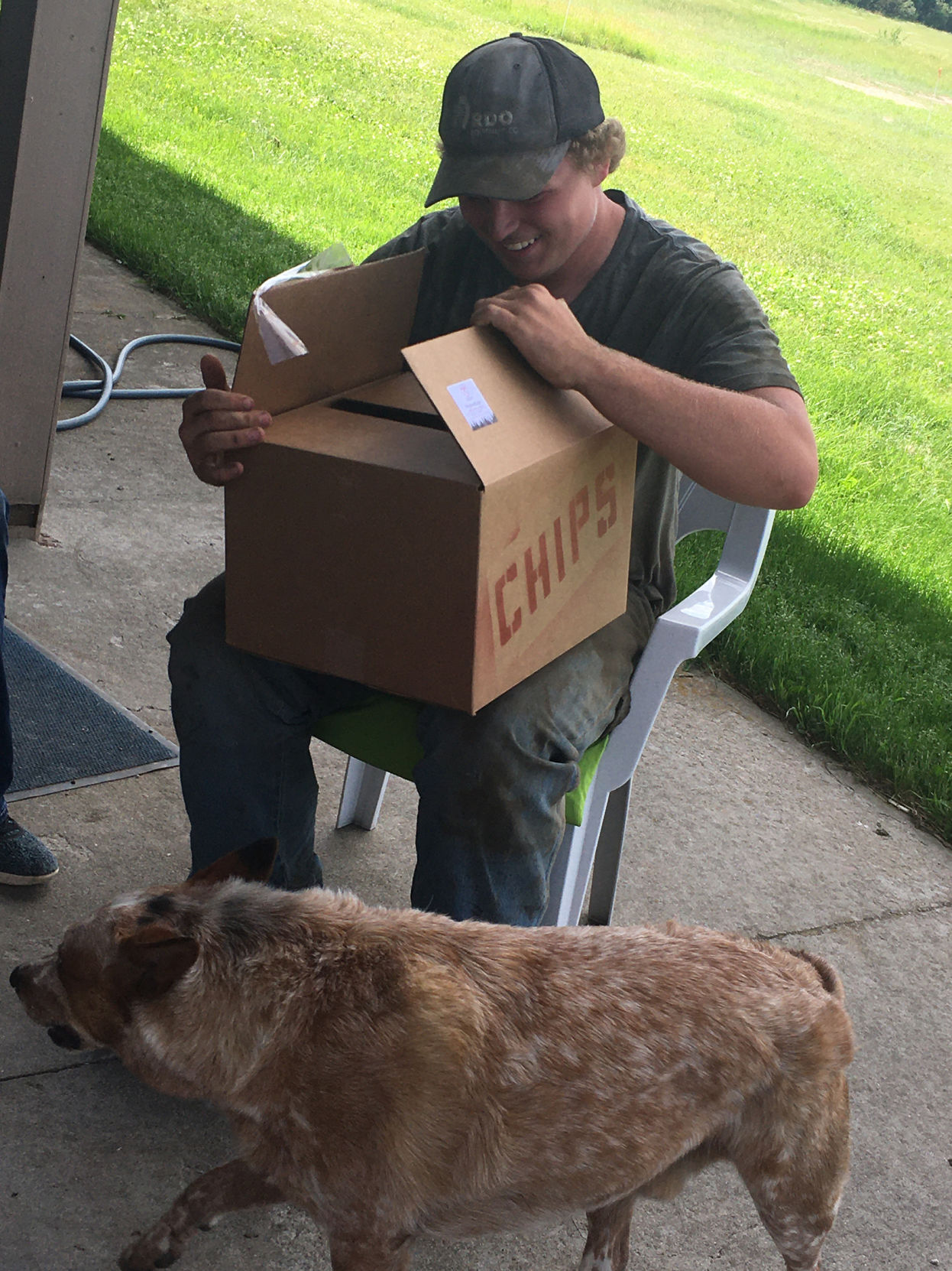 Cole Papendick opens Camp-in-a-Box